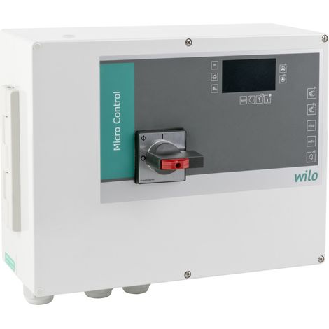 Wilo Schaltgerät MS-L-2x4kW-DOL, Steuer 2 Tauchm.-Pumpen (1/4)