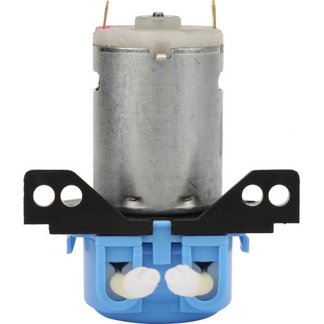 Pompe péristaltique miniature à eau DC24V pour aquarium, laboratoire et analyses, 24mm (bleue) (1/5)
