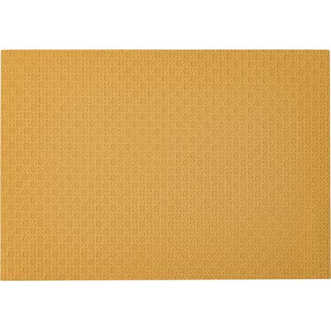 Platzdeckchen Guzzini Viennese gelb doppelseitig 44x31 cm