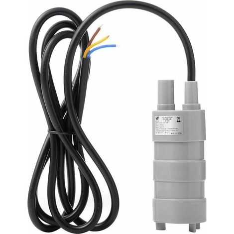 12-V-Gleichstrom-Hochleistungswasserpumpe, Tauchpumpe, Frischwasserpumpe, Bootspumpe für Wohnmobil, Teich, Aquarium, Dusche, Garten, 840 l/h (1/5)