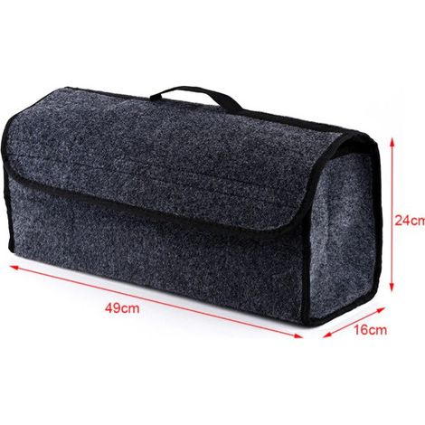 Organizer-Tasche für Auto, Bus und Lkw – Werkzeuge, Wagenheber, schwarz, neu, 49 x 16 x 24 cm