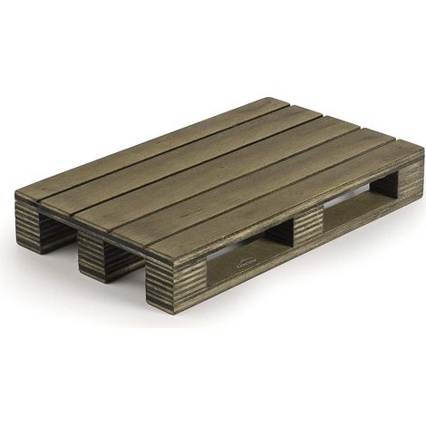 Lacor - 61059 - Presentazione alimenti mini pallet, legno di betulla al 100%, resistente e resistente, 20x12cm, ecologico. (1/5)
