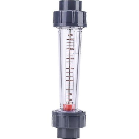Rotamètre à eau en tube plastique -25 - Plage de mesure : 300-3000 L/h pour le bricolage électrique (1/5)