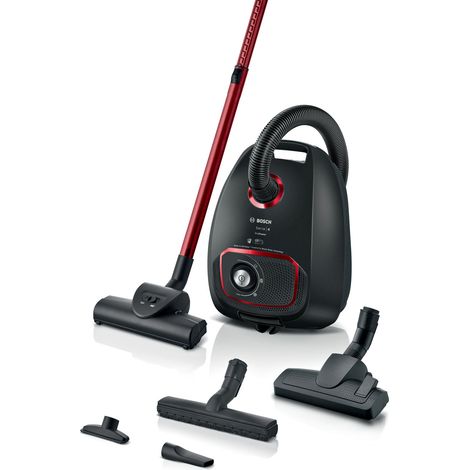 Bosch Serie 4 BGL41POW2H aspirapolvere a traino 4 L Aspiratore a cilindro Secco 850 W Sacchetto per la polvere