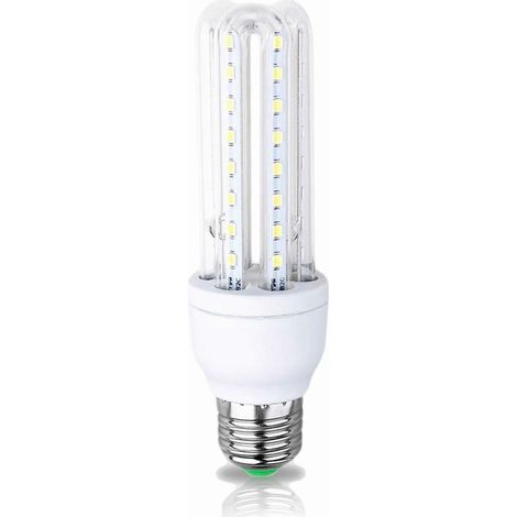 Ampoule led 3 tubes E14 8w blanc/chaud