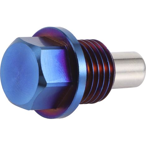 Adaptateur de bouchon de retour/vidange magnétique en alliage d'aluminium pour carter d'huile M14x1,5 (1/5)