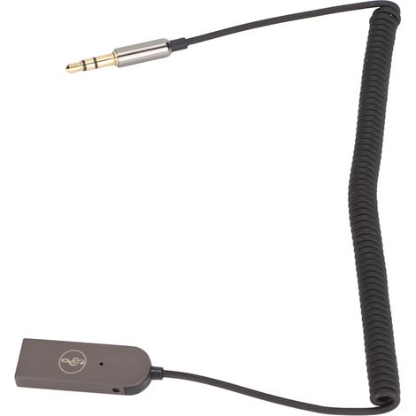 Récepteur Bluetooth USB pour voiture UBAY1, câble adaptateur Bluetooth USB 2.0 vers prise jack 3,5 mm avec microphone intégré