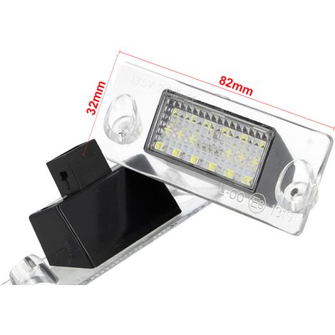 Kit Luci Targa Led Audi A4 B5 Sedan 1995-2001 Bianco Canbus No Errore (1/3)