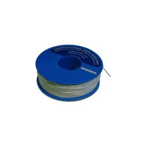 Starrer Anschlussdraht 0,28mm Farbe WHITE (Spule mit 100 Metern)