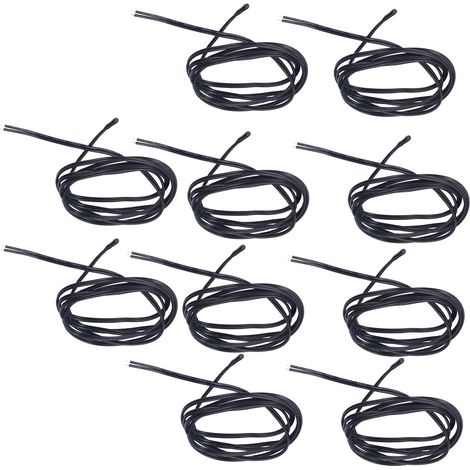 Lot de 10 sondes de température NTC à thermistance en résine époxy PVC haute précision (1,50 K, B3950) pour appareils électroménagers (1/5)