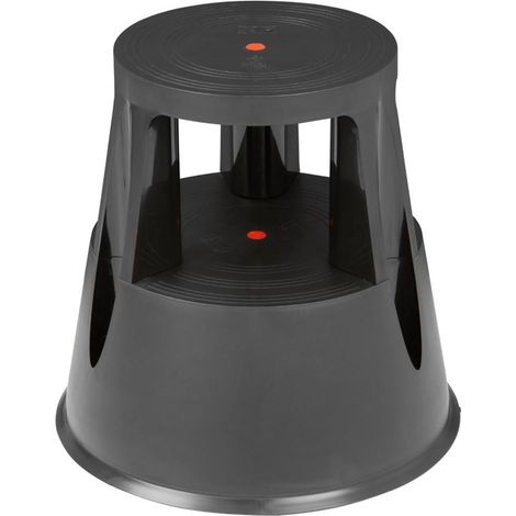 Marchepied Roulant Autobloquant Noir - H 432 mm - Vogue (1/5)