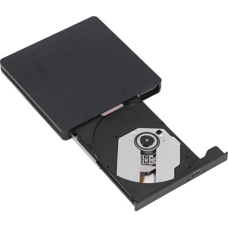 Lecteur CD/DVD externe à motif ciel étoilé (ligne unique), USB 3.0 et USB 2.0 Type C pour ordinateur portable et de bureau. (1/5)