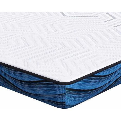 Housse de matelas blanche, 80 x 200 cm, tissu jacquard. (1/5)