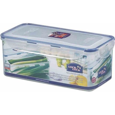 Boîte À Pain - 3,4 L - Rectangulaire Transparente Avec Grille De Vidage - Dimensions 297 X 152 X 118 Mm - 1 Pièce