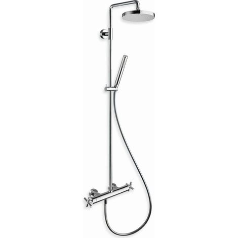 Colonne de douche thermostatique Executive chromé - Cristina Ondyna (1/3)