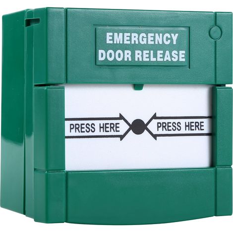Bouton de déverrouillage de Sortie d'urgence en Verre pour Porte de Sortie (1/5)
