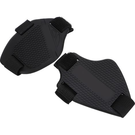 2 plaquettes antidérapantes PVC pour chaussures moto, protecteur de chaussures de motocyclette pour course sur route (1/5)