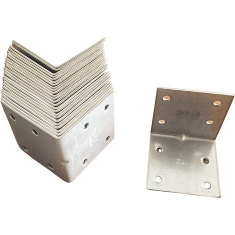 Equerre d'assemblage 60x60 – Patte de fixation pour bois dur – Dimension 60x60x60x2 mm – Vente à l'unité – Waelbers