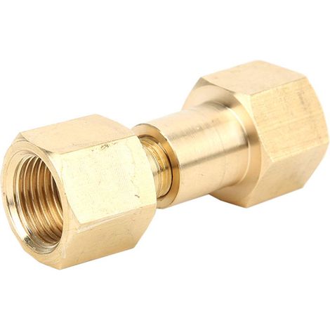 Cylinder Adapters, CO2 Cylinder to Nitrogen Regulator, Brass Adapter for Disposable Cylinder, 15MPa Pressure (1/5)