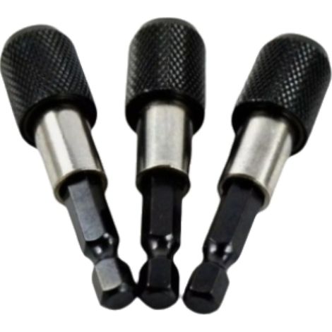 Lot de 6 porte-embouts magnétiques de 60 mm pour porte-embouts à changement rapide de 6,35 mm (1/4") (1/5)