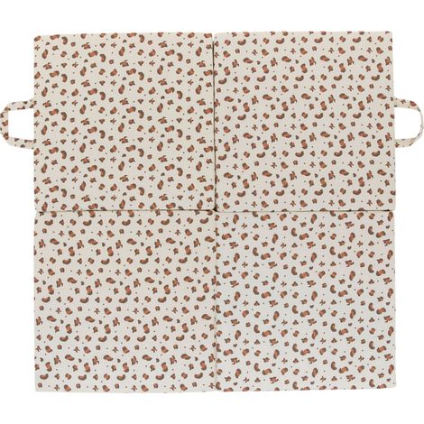 Candide - Foldable Play Mattress - Leo - 120 × 120 cm