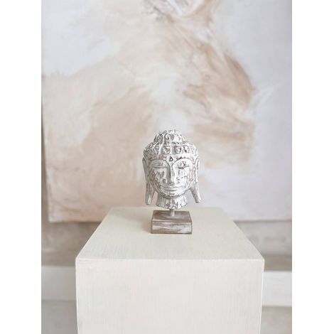 Figura de Buda de madera (1/2)