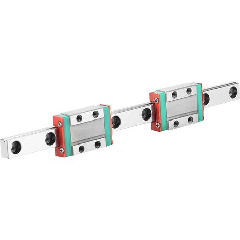 MGN9B 150 mm Linearführung, 9 mm breit, mit zwei MGN9B Schienenblöcken (1/5)