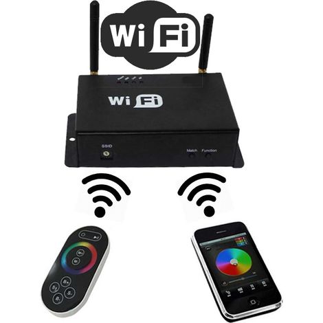 Controlador wifi RGB para Iphone o Ipad (1/4)