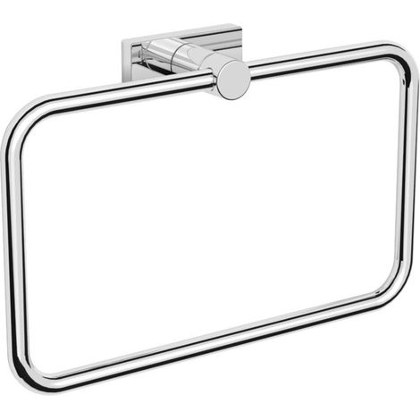 Inda - Porta asciugamani ad anello 900 cromo lucido