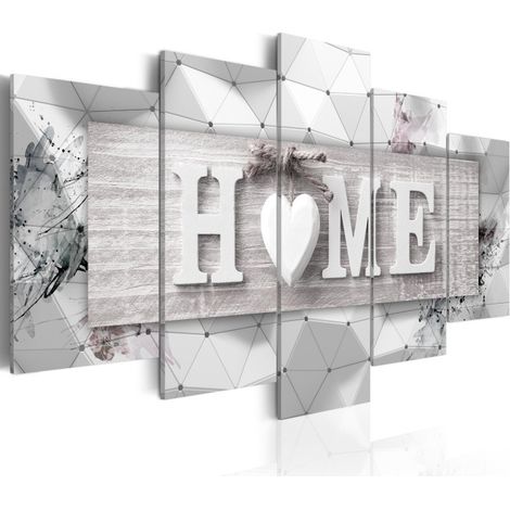 Tableau Imprimé "Home : Modern Look" 50 x 100 cm (1/2)