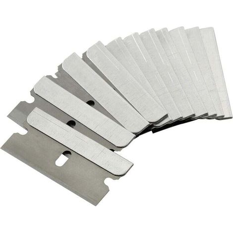 Lames De Rasoir Simple Face 50 Pièces Pour Grattoir À Un Seul Tranchant (1/4)