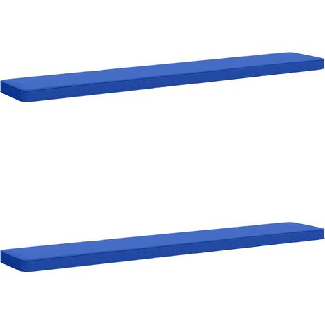 Cuscini per Panchina a 2 Pezzi VUGHT 2 pz 100% Poliestere vidaXL
