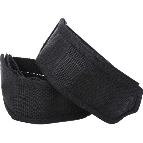 1 paire de sangles de pédales de vélo en toile, protège-orteils, clip de ceinture, fermeture double auto-agrippante (1/5)