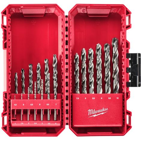 MILWAUKEE WIERTŁO METAL HSS-G 19cz. /1-10mm/ THUNDERWEB.