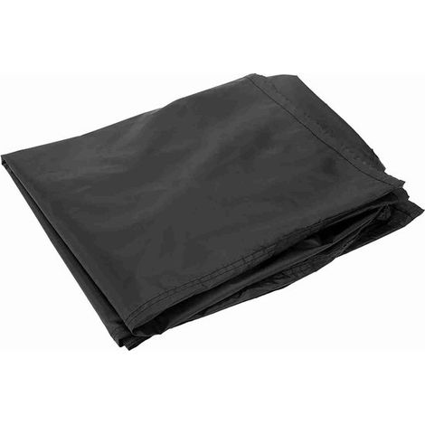 Grillabdeckung für den Außenbereich – Schutzhülle für Grill und Terrasse – Wasserdicht mit Kordelzug – 80 x 66 x 100 cm – Schwarz (1/5)