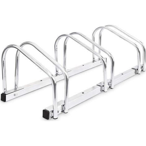 Bc-elec - BS400003 Fahrradtr�ger, Fahrradablage, Fahrradst�nder, Tr�ger f�r 3 Fahrr�der, Boden- oder Wandmontage