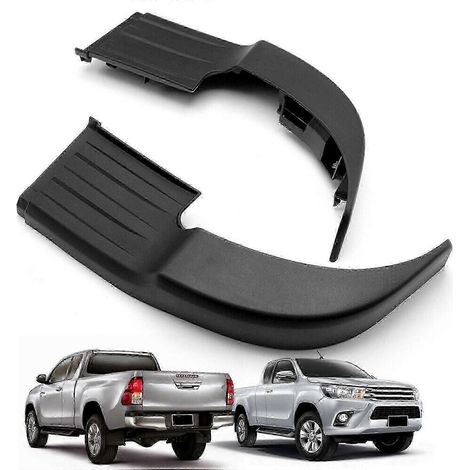 Protection de marchepied de pare-chocs arrière pour Toyota Hilux Rocco 2015-2019, noire (1/3)
