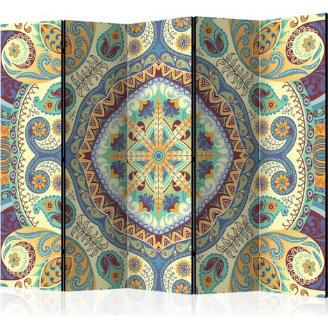 Paravent 5 Volets "Pastel Mosaic" 172x225cm (1/2)
