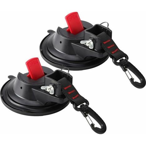 Ventouse D'ancrage - 12 Kg Charge Utile - Pour Auvent Latéral Voiture Bateau Camping Tente Bâche - Lot De 2 (1/5)