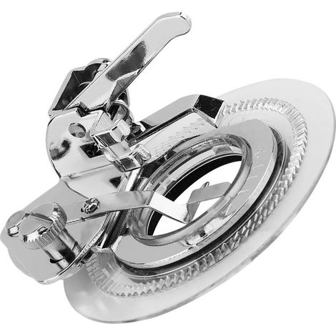 Pied-de-biche circulaire pour machine à coudre HomE, motif floral. (1/5)