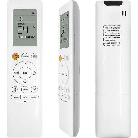 Ersatz-Fernbedienung für Klimaanlage kompatibel mit Midea RG10L1 (1/5)