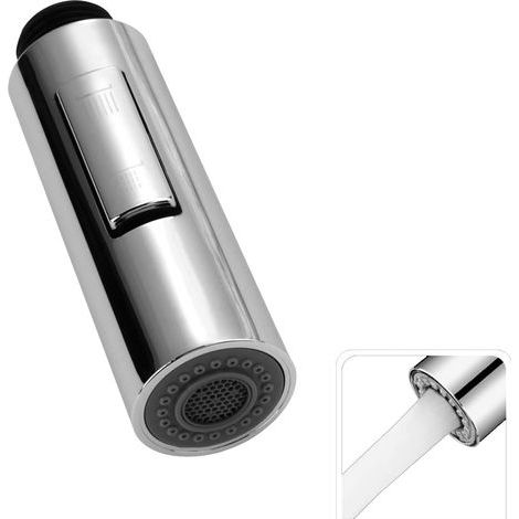 1 Douchette Évier, 2 Modes Pulvérisation, Embout Robinet Plastique, Économiseur Eau, Cuisine Salle De Bain (1/5)