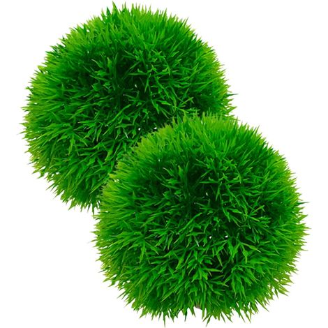 Plante Artificielle - Aquarium Décor Végétal Simulé - Pour Bassin Poisson - 2 Pièces (1/5)