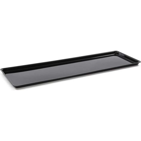 Plat en Plexiglas grande surface Noir 760x265x17mm - Matériel CHR Pro