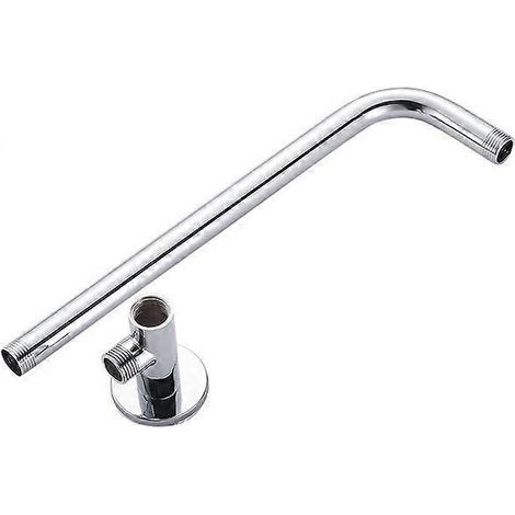 Bras de douche muraux en acier inoxydable pour pommes de douche fixes (1/5)