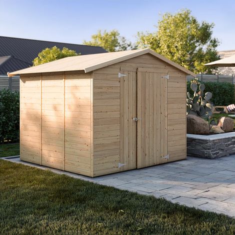 Casetta in legno da giardino Lady Big 2.5x2.5 personalizzabile spessore 19mm (1/5)