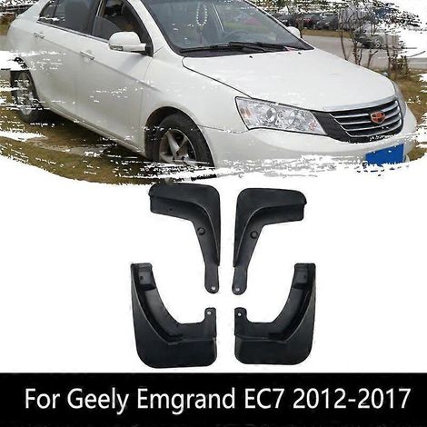 4x Kotflügel vorne und hinten für Geely Emgrand EC7 Limousine (2012–2021) – Schmutzfänger, Spritzschutz, Radabdeckungen, neues Zubehör – 12–17