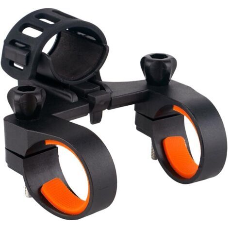 Support de Lampe de Poche de vélo Support de Fixation Universel de Lampe de vélo Outil de dégagement Rapide Installation Gratuite Accessoires de Cyclisme (1/5)