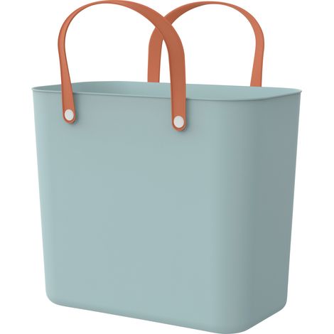 Rotho Multibag Albula Ocean-Bound Plastic, 25 l sky blau Mülltrennung