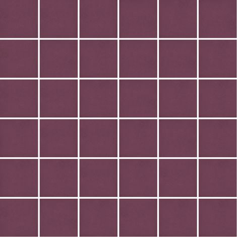 Mosaïque de grès cérame PICCOLO SILK 5x5cm (finition satinée) -  Mellow mauve - -  159 - Mellow mauve - boîte de 0.93 m2